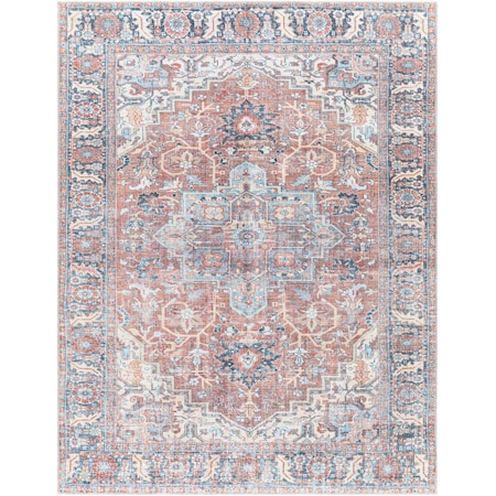 Alanya ALY-2307 Machine Washable Area Rug